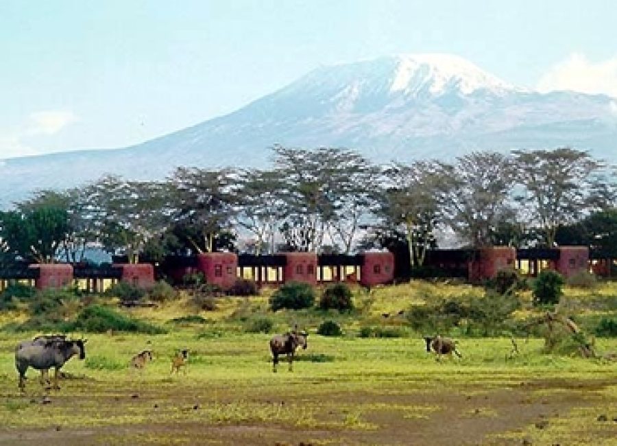 Amboseli Serena lodging view