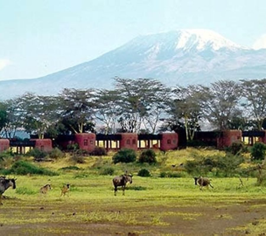 Amboseli Serena lodging view